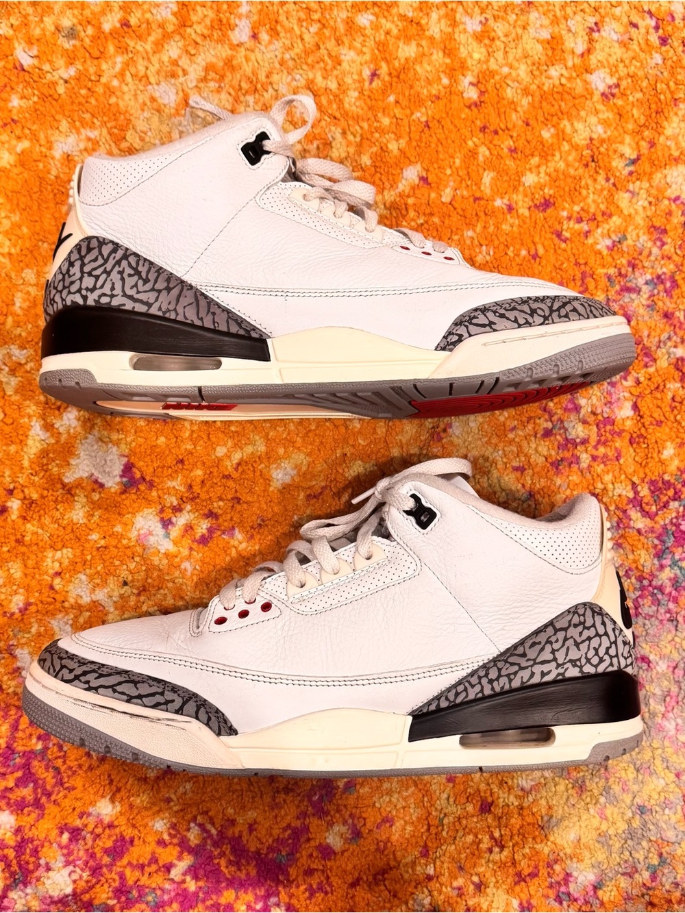 Jordan 3 retro white cement reimagined